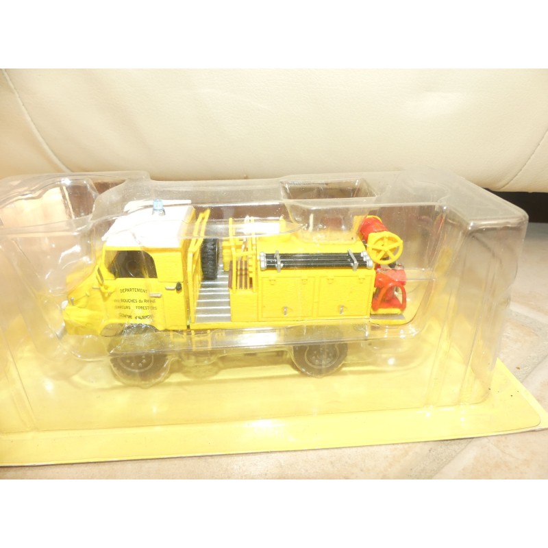 CAMION POMPIERS N°017 UNIC VIRDI EAUX ET FORETS IXO PRESSE 1:43