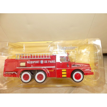 CAMION POMPIERS NÂ°060 WILLEME W 8 DAE AEROPORT DE PARIS PRESSE 1:43