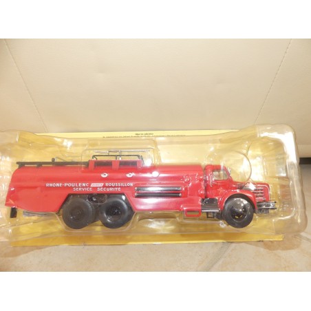 CAMION POMPIERS N°069 BERLIET GBO SDIS 69 IXO PRESSE 1:43