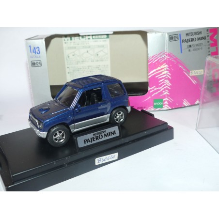 MITSUBISHI PAJERO MINI Bleu MTECH 1:43