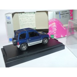 MITSUBISHI PAJERO MINI Bleu MTECH 1:43