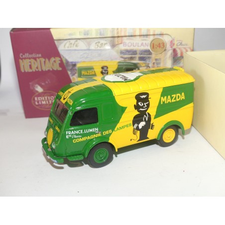 RENAULT 1000 Kg LAMPES MAZDA CORGI EX70507 1:43 imperfection rétro