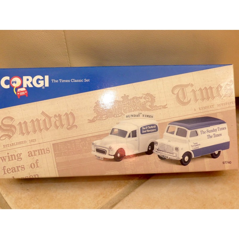 THE TIMES CLASSIC SET Coffret CORGI 1:43