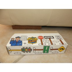 GO TRAILWAYS SUPER FRICTION POWER BUS VINTAGE MADE IN HONG KONG