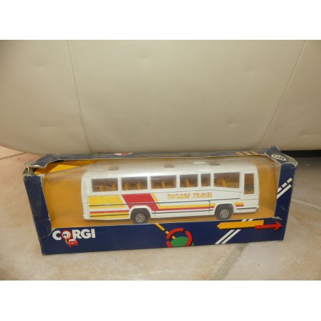 CAR PLAXTON COACH TAYLOR TRAVEL CORGI vintage 1984