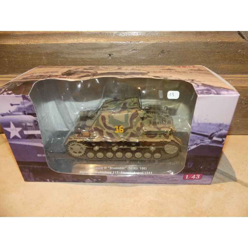 CHAR DE COMBAT NÂ°13 Sturmpanzer IV Sd.Kfz.166 ALTAYA 1:43