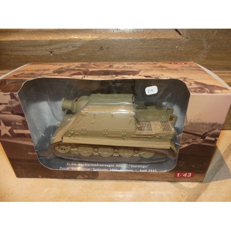 CHAR DE COMBAT N°21 SturmmÃ¶rserwagen "Sturmtiger" ALTAYA 1:43