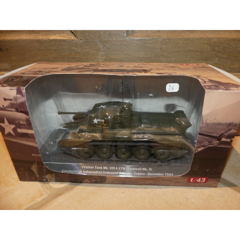 CHAR DE COMBAT N°26 Cromwell MkIV ALTAYA 1:43