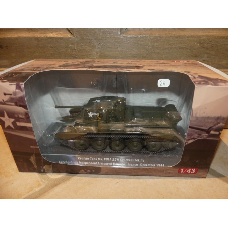 CHAR DE COMBAT NÂ°26 Cromwell MkIV ALTAYA 1:43
