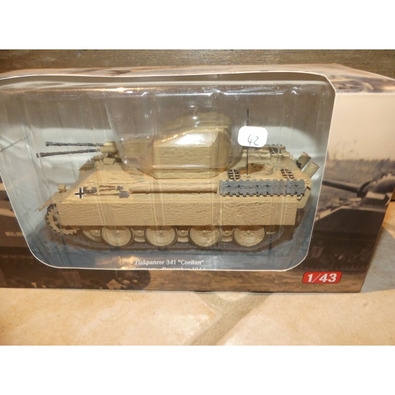 CHAR DE COMBAT N°42 Flakpanzer 341 Coelian ALTAYA 1:43