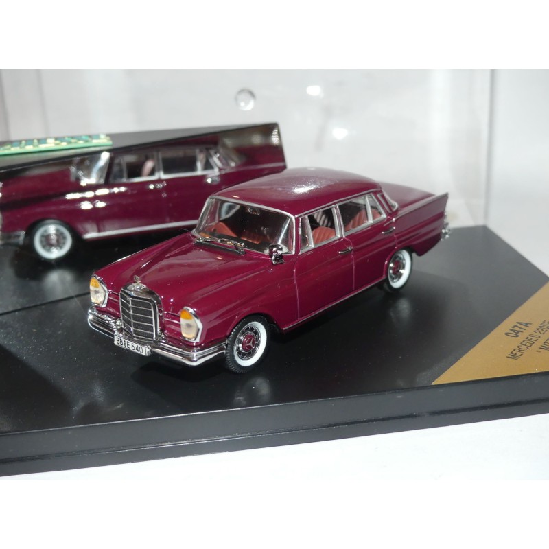 MERCEDES 220 SE 1959 Bordeaux VITESSE 047A 1:43
