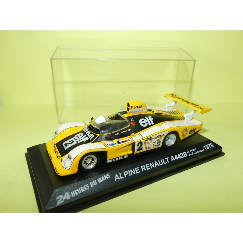 RENAULT ALPINE A442B NÂ°2 LE MANS 1978 ALTAYA 1:43 ArrivÃ©e 1er