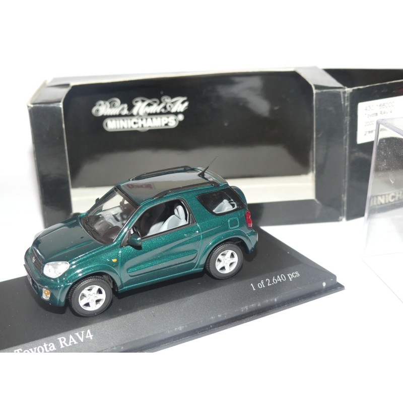 TOYOTA RAV4 II 3 Portes Vert MINICHAMPS 1:43