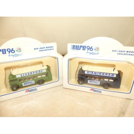 CAR BUS LOT 2 BUS EURO96 CORGI LLEDO DAYS GONE