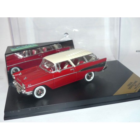 CHEVROLET NOMAD 1957 Rouge et Crème VITESSE V98046 1:43