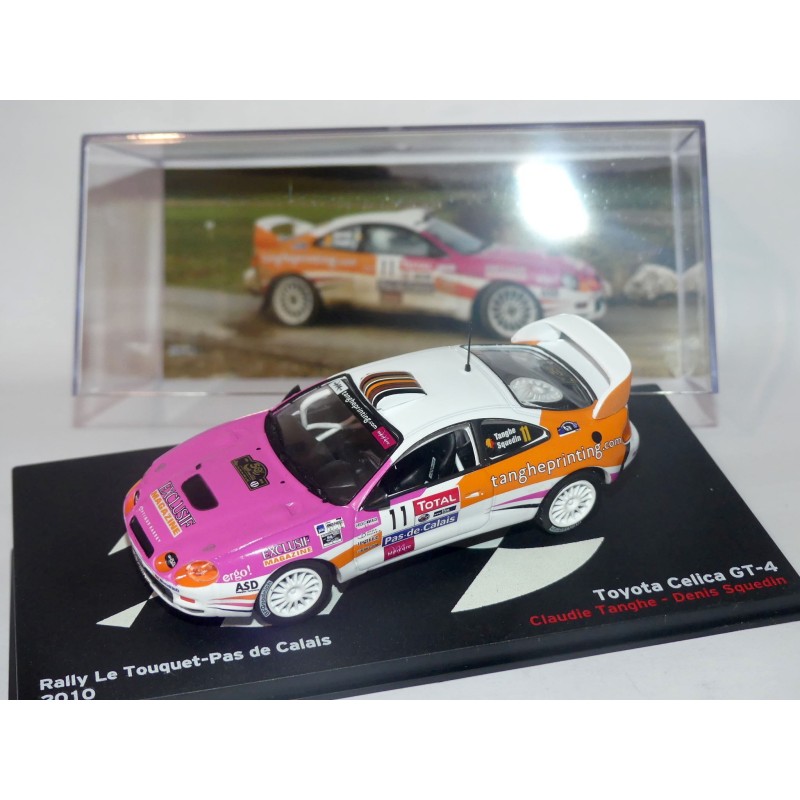 TOYOTA CELICA GT4 RALLYE DU TOUQUET 2010 TANGHE ALTAYA 1:43