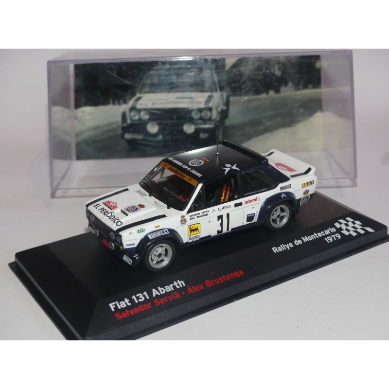 FIAT 131 ABARTH RALLYE MONTE CARLO 1979 SERVIA ALTAYA 1:43