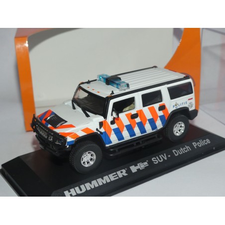 HUMMER H2 SUV POLITIE NOREV pour REPLICAR 1:43