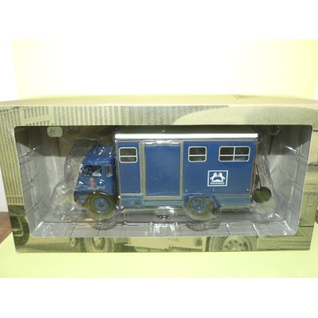 CAMION D'AUTREFOIS N°015 BERLIET GLA/GLB HARAS NATIONAUX CHEVAUX ALTAYA 1:43