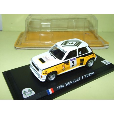 RENAULT 5 TURBO RALLYE TOUR DE FRANCE AUTO 1984 J. RAGNOTTI DEL PRADO 1:43 1er blister