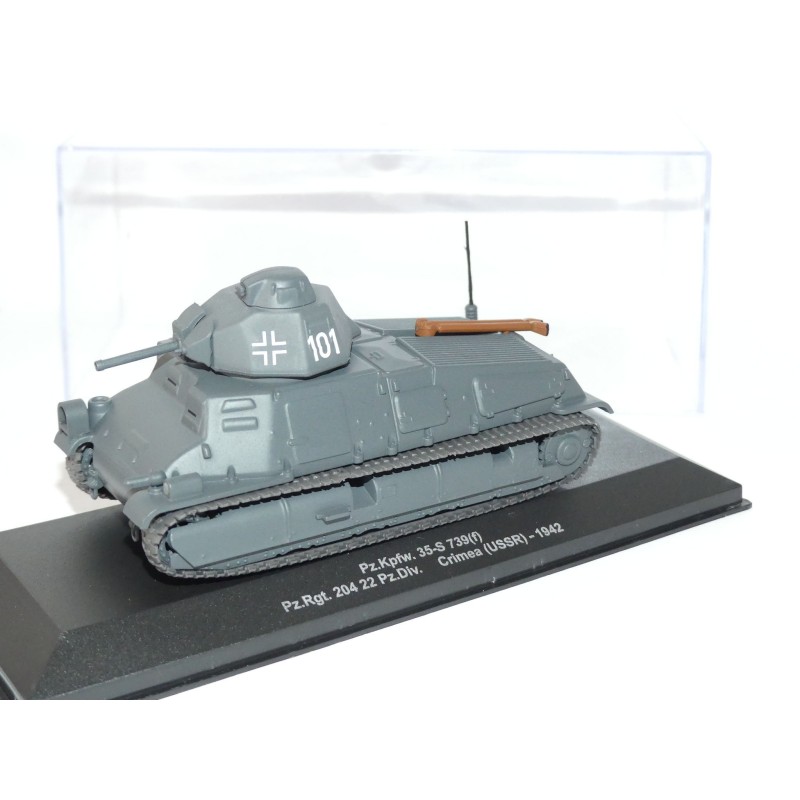 VEHICULE MILITAIRE N°69 Pz.Kpfw.35-S 1942 EAGLEMOSS 1:43