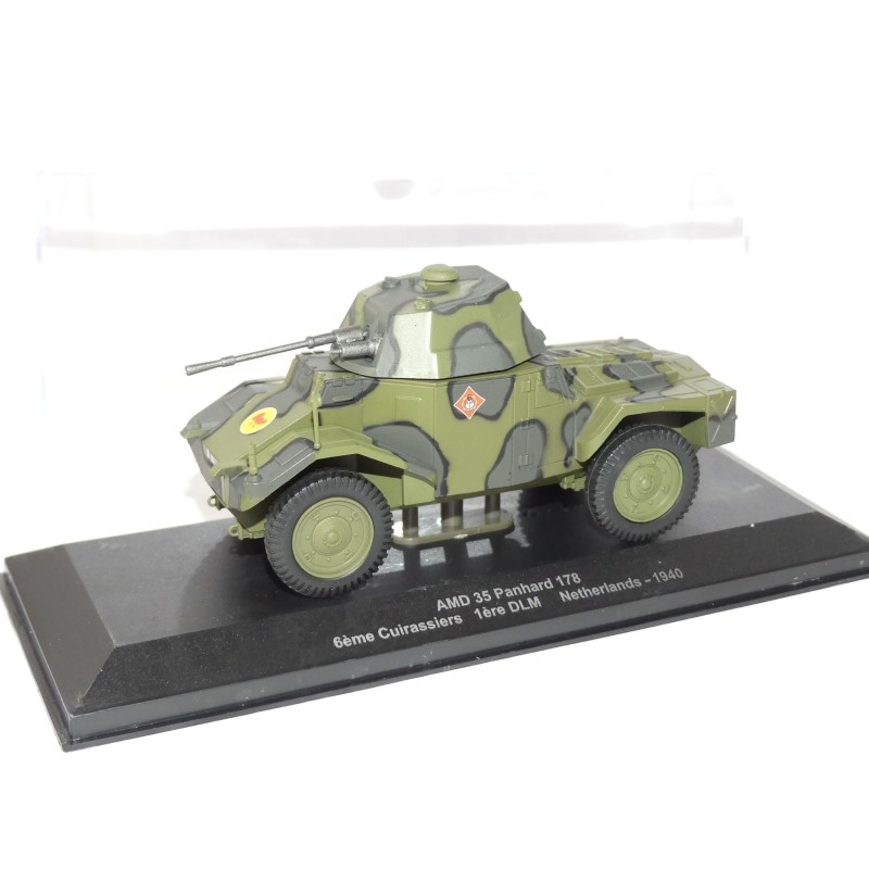 VEHICULE MILITAIRE N°07 AMD 35 Panhard 178 1940 EAGLEMOSS 1:43