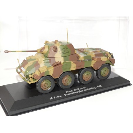 VEHICULE MILITAIRE N°06 SdKfz 234 Puma 1945 EAGLEMOSS 1:43