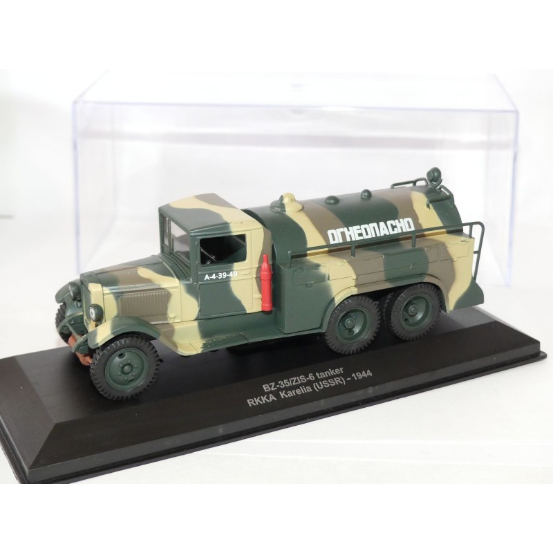 VEHICULE MILITAIRE N°29 BZ35 / ZIS-6 citerne Russie 1944 EAGLEMOSS 1:43