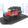 BURGUNDY AUSTIN LOW LOADER TAXI Rouge et Noir OXFORD DIECAST 1:43