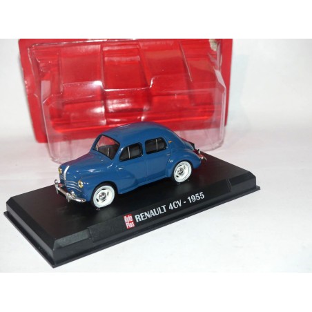 RENAULT 4CV 1955 Bleu AUTO PLUS 1:43