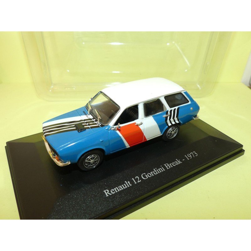 RENAULT 12 GORDINI BREAK 1973 Assisitance Course ELIGOR PRESSE 1:43