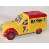 CITROEN 2CV CAMIONNETTE BOITE METAL CHOCOLAT 1:18