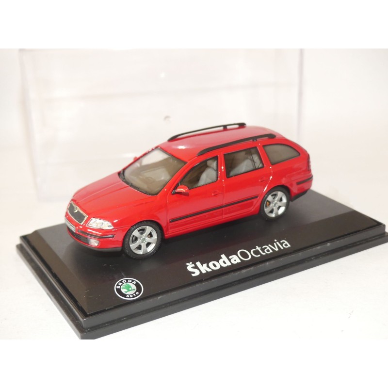 SKODA OCTAVIA COMBI II Phase 1 Rouge ABREX 1:43