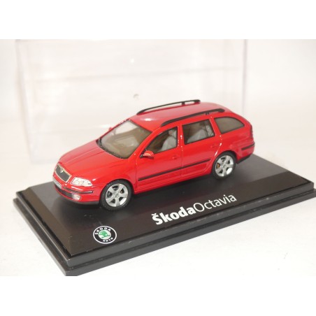 SKODA OCTAVIA COMBI II Phase 1 Rouge ABREX 1:43