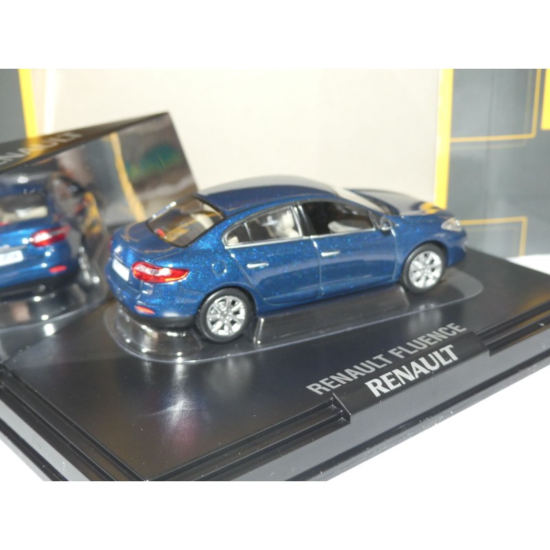 Miniature Renault Fluence Concept Car 1/43 Gris - Collection, Occasion, Boîte Vitrine Fêlée
