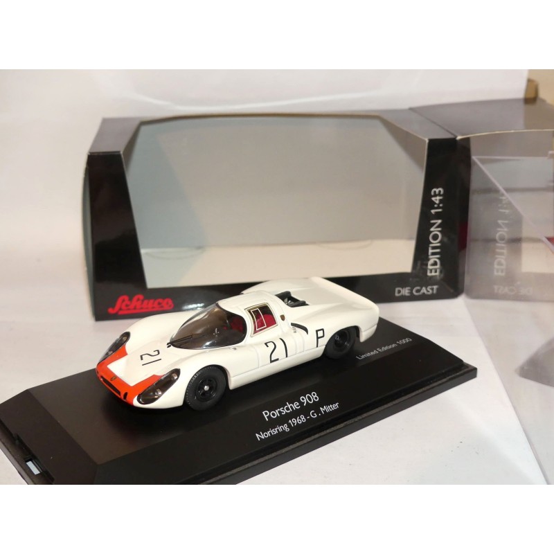 PORSCHE 908 NÂ°21 NORISRING 1968 SCHUCO 1:43