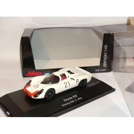 PORSCHE 908 NÂ°21 NORISRING 1968 SCHUCO 1:43