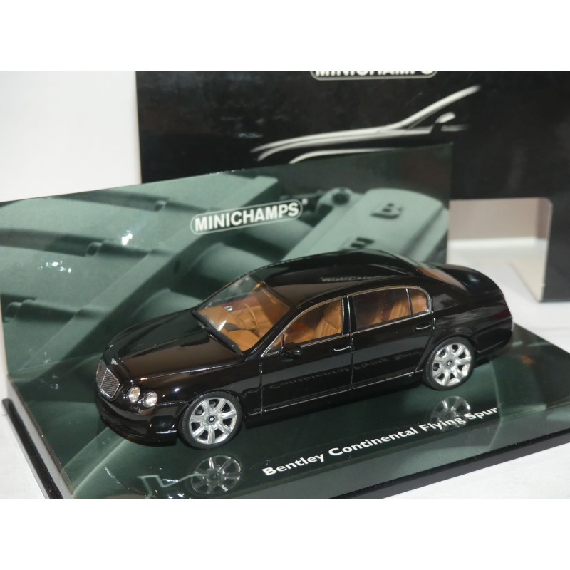 BENTLEY CONTINENTAL FLYING SPUR 2005 Noir MINICHAMPS 1:43