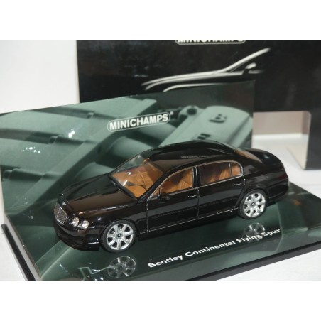 BENTLEY CONTINENTAL FLYING SPUR 2005 Noir MINICHAMPS 1:43