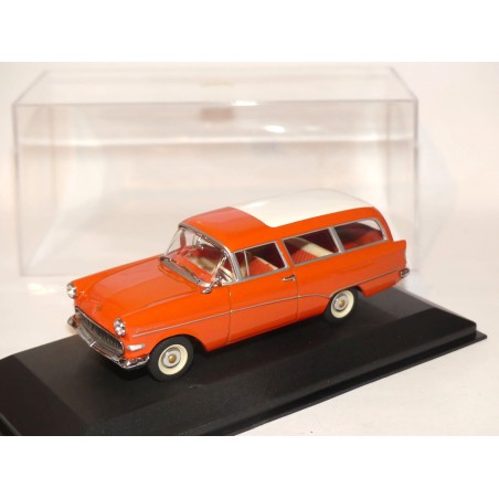 OPEL REKORD P1 CARAVAN 1958-1960 Orange MINICHAMPS 1:43