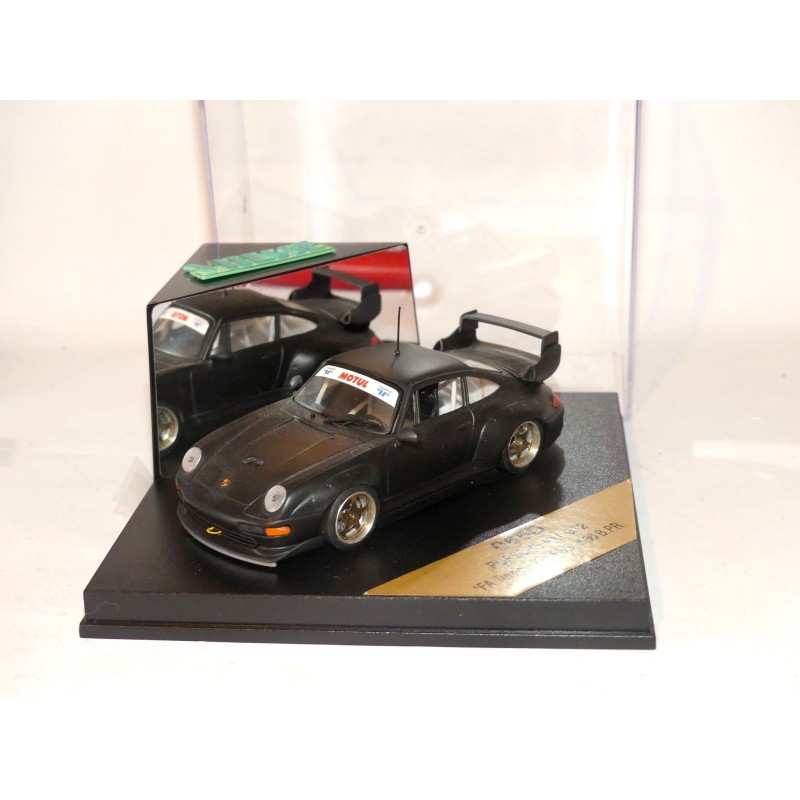 PORSCHE 911 GT2 Noir Mat Modèle Modifié VITESSE 1:43