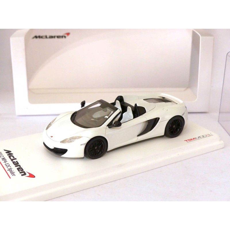 McLAREN MP4-12C SPIDER 2012 Blanc TSM MODEL 1:43