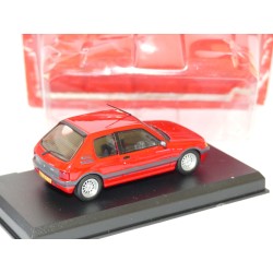 PEUGEOT 205 GTi 1986 Rouge AUTO PLUS 1:43