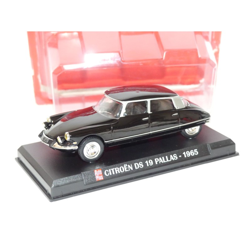 CITROEN DS 19 PALLAS 1965 Noir AUTO PLUS 1:43