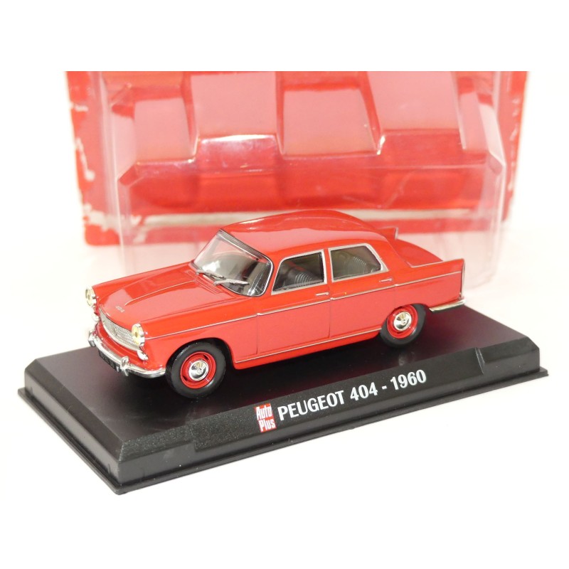 PEUGEOT 404 1960 Rouge AUTO PLUS 1:43