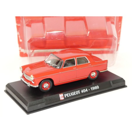 PEUGEOT 404 1960 Rouge AUTO PLUS 1:43