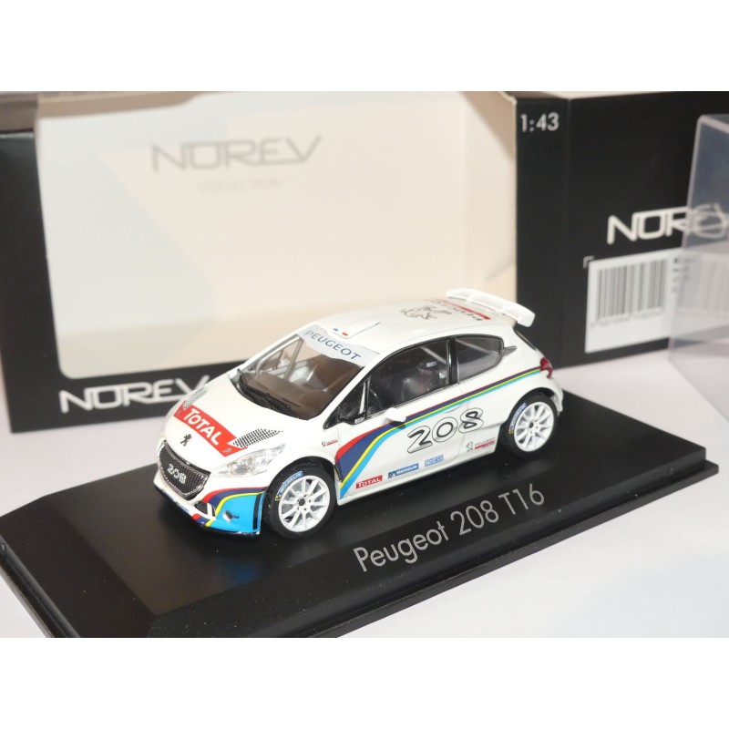 PEUGEOT 208 T16 2013 NOREV 1:43