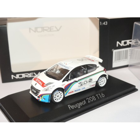 PEUGEOT 208 T16 2013 NOREV 1:43