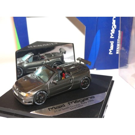 RENAULT MAXI MEGANE CABRIOLET Gris TUNNING VITESSE 1:43 Modèle Modifié