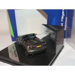 RENAULT MAXI MEGANE CABRIOLET Gris TUNNING VITESSE 1:43 ModÃ¨le ModifiÃ©